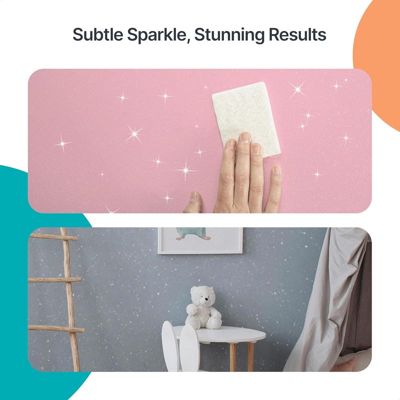 V1RTUS 2 x White Paint Buffing Pads - for use with Hemway Glitter Paint Additives - Unleashes Thousands More Glitter Crystals - Image 4